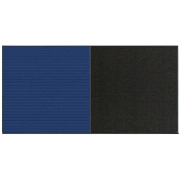 Enclosed Corkboard, 1 Door, 48"x36", 4" Fra, UV3409-SATIN-BUFF